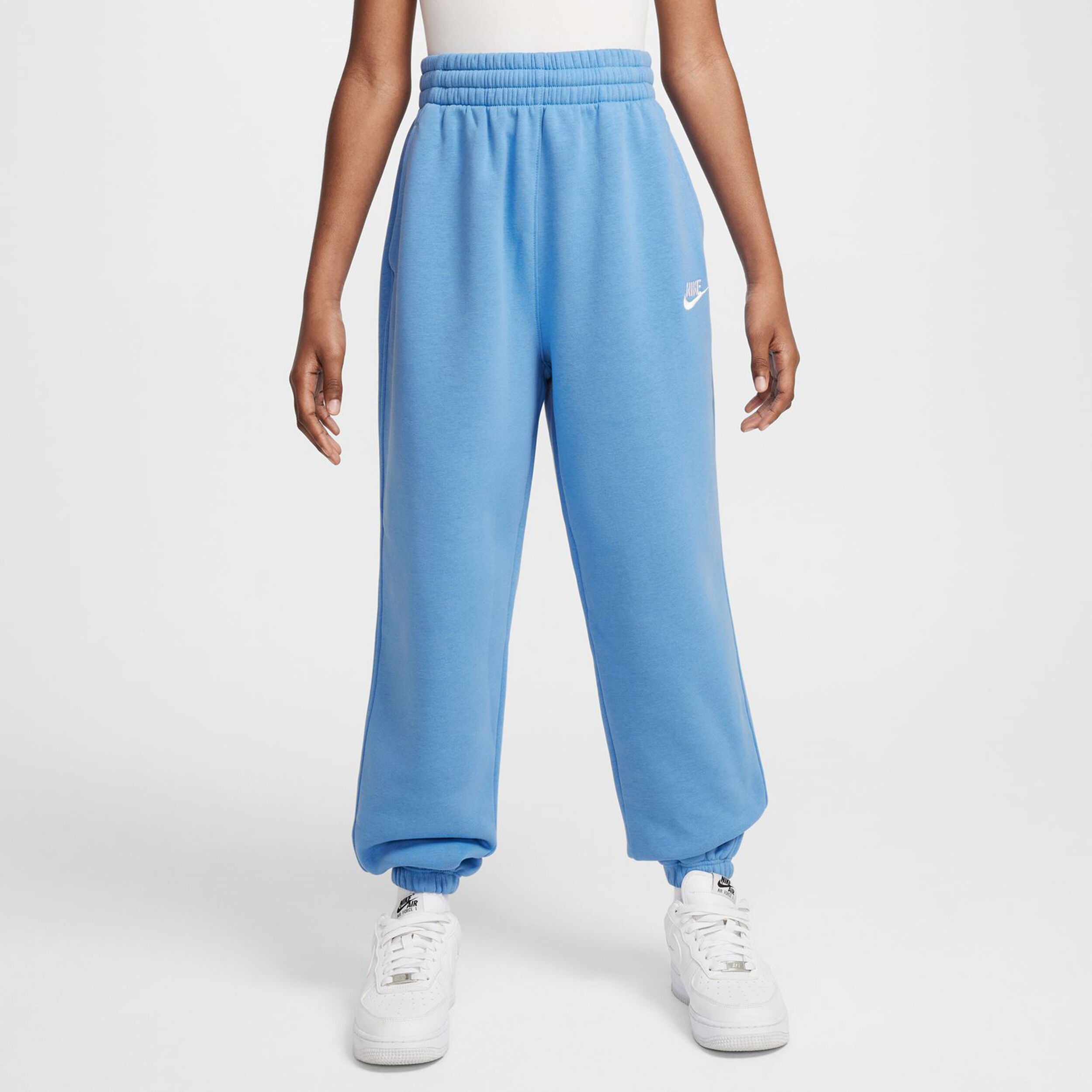 Nike Club Fleece Loose Pantalon Survêtement Filles - Bleu , Bleu