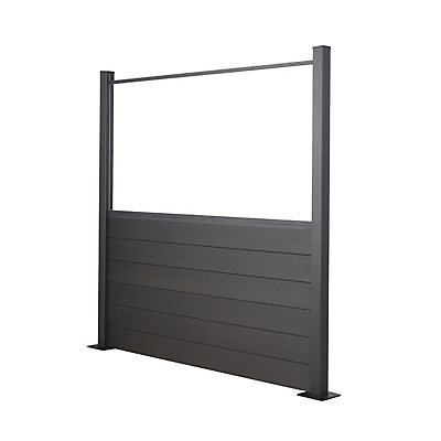 Panneau acrylique aluminium Neva anthracite