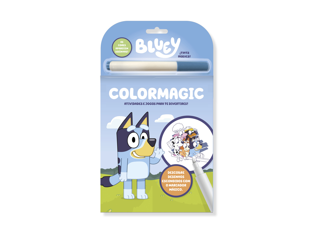 BLOCO COLORMAGIC BLUEY