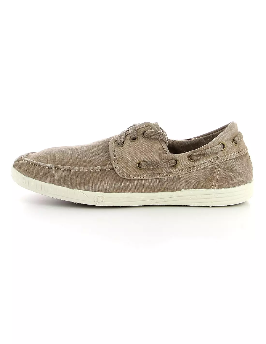 NATURAL WORLD 303E 621 BZIGE ENZ - Bateaux & mocassins Beige