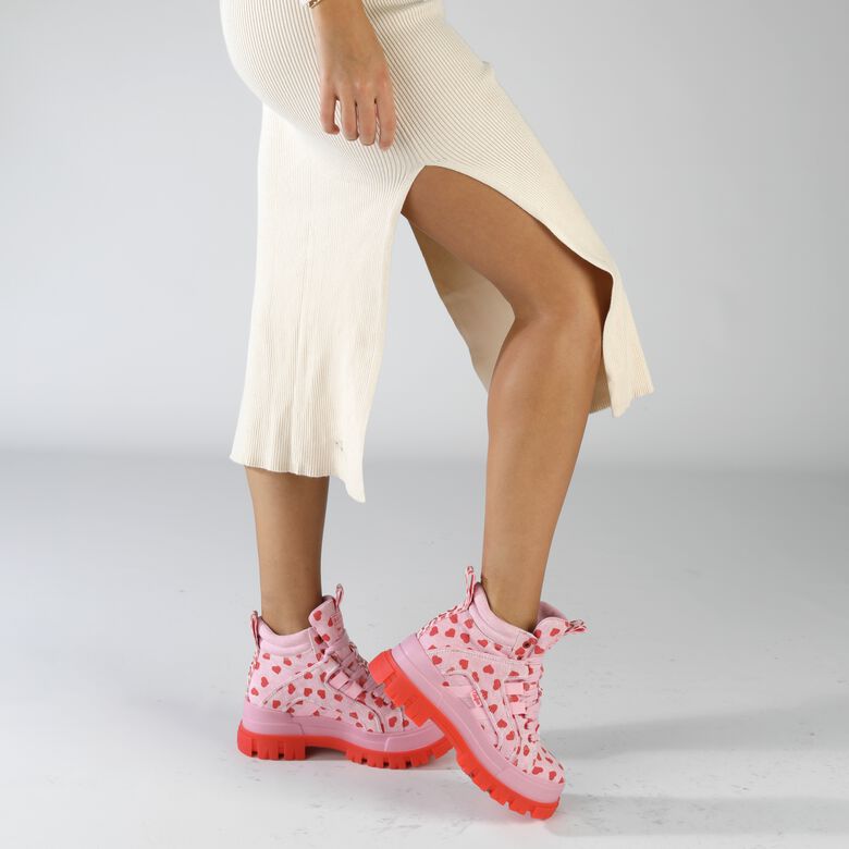 ASPHA NC MID HEART - ORGANIC COTTON - ROSERED