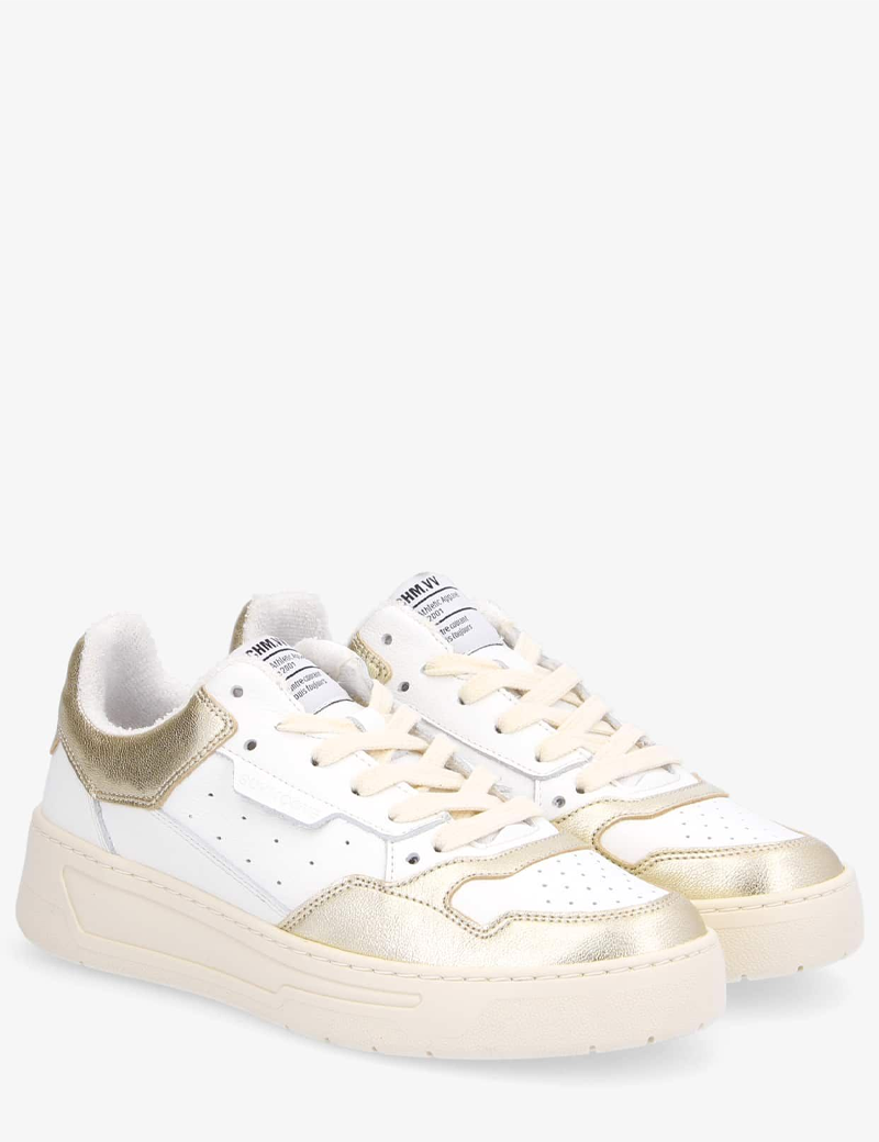 SCHMOOVE BASKETS FEMME SMATCH NEW TRAINER BLANC CHAMPAGNE