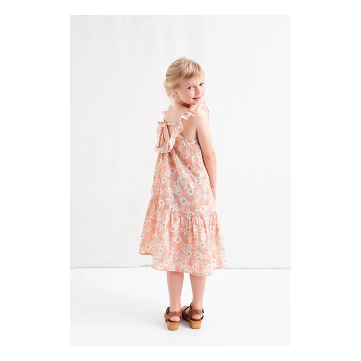 Tocoto Vintage Robe Longue Florale | Rose