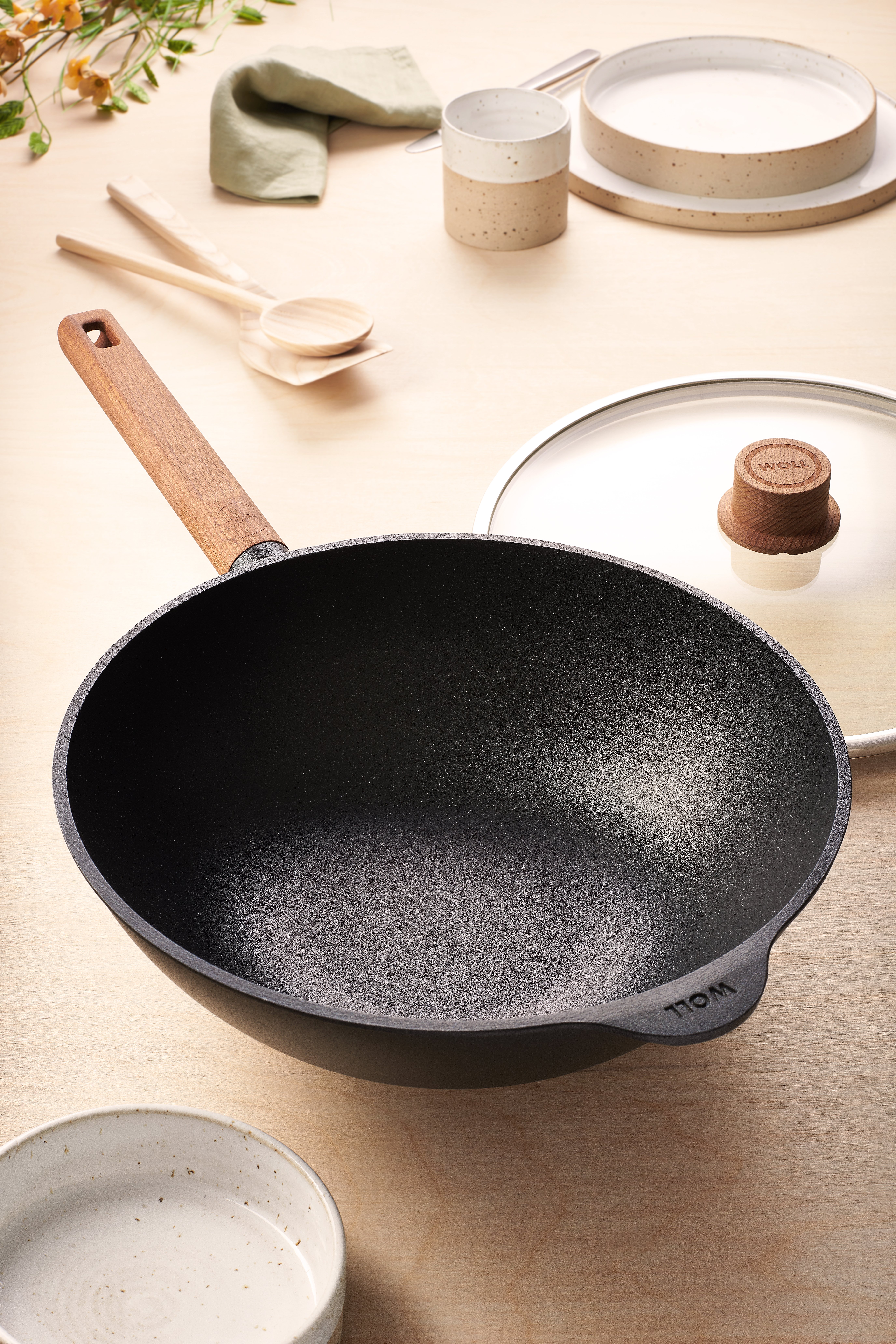 Eco Logic QXR Guss-Wok - Größe: 24 cm