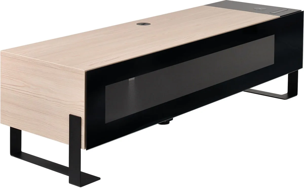 Erard Naga 1600 Bois clair avec chargeur USB et Qi Meubles TV
