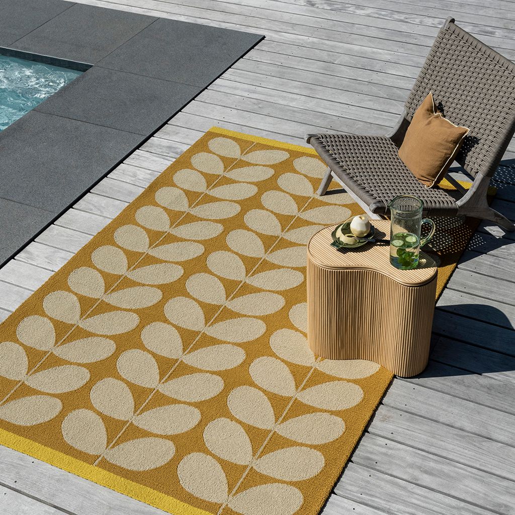 Vloerkleed Sunflower 463606 Solid Stem