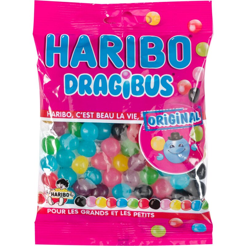 Bonbons Dragibus Haribo - Sachet de 120 g