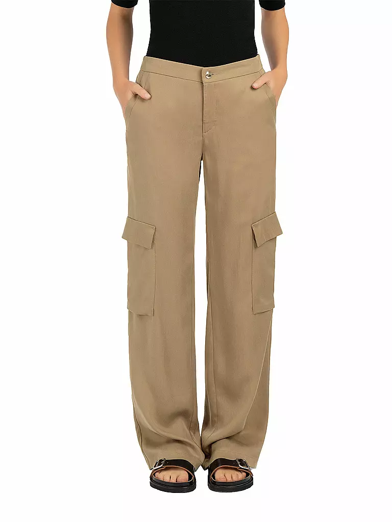 MAC Chino CHIARA CARGO  camel