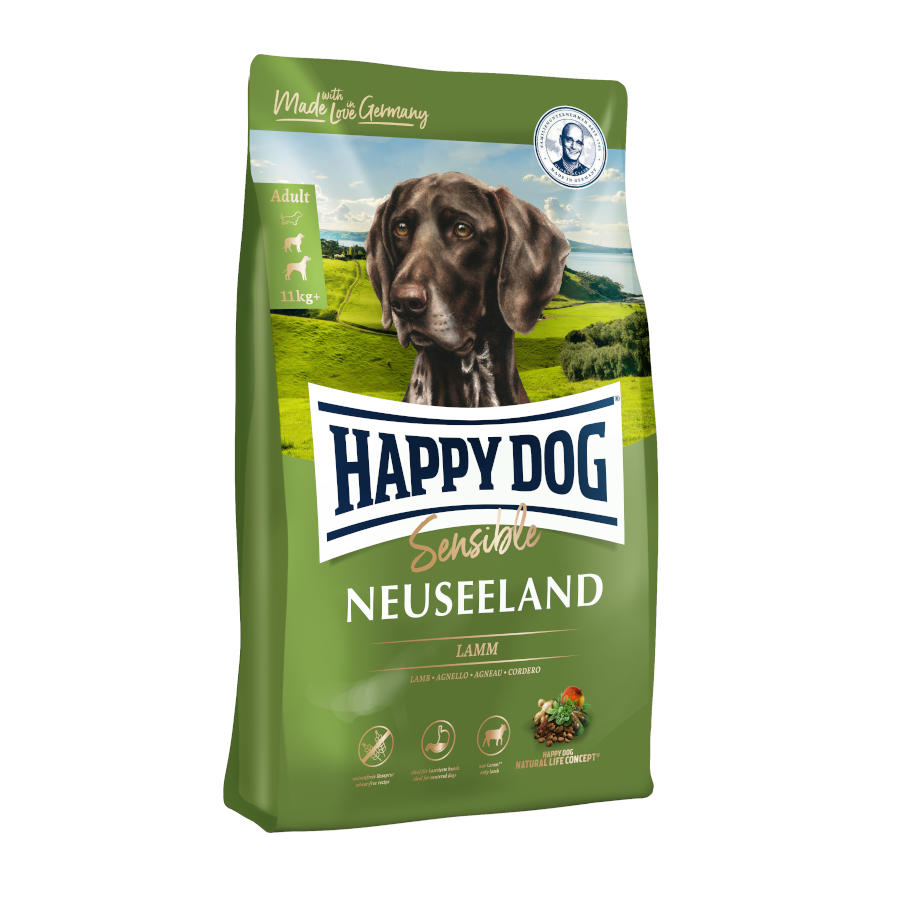 Ração Happy Dog Adult Sensitive Neuseeland Lamb