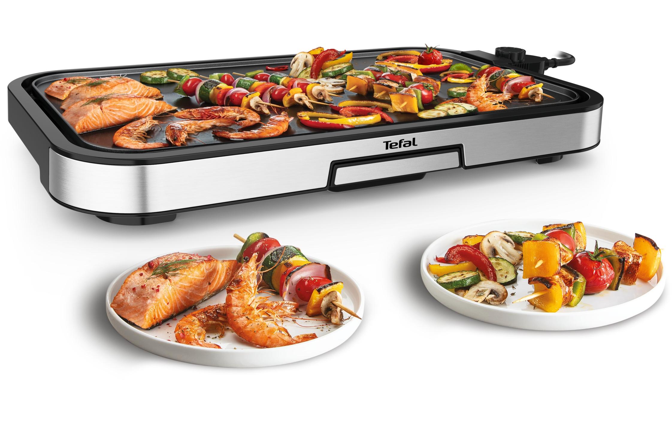 Plancha Giant CB631D 2300 WExtra grosser Tischgrill mit antihaftbeschichteter Grillplatte