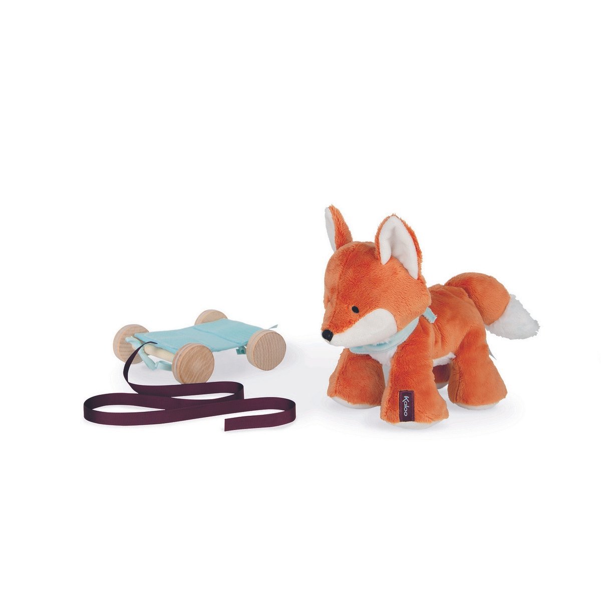 Les amis Kaloo : renard Paprika à promener 26 cm