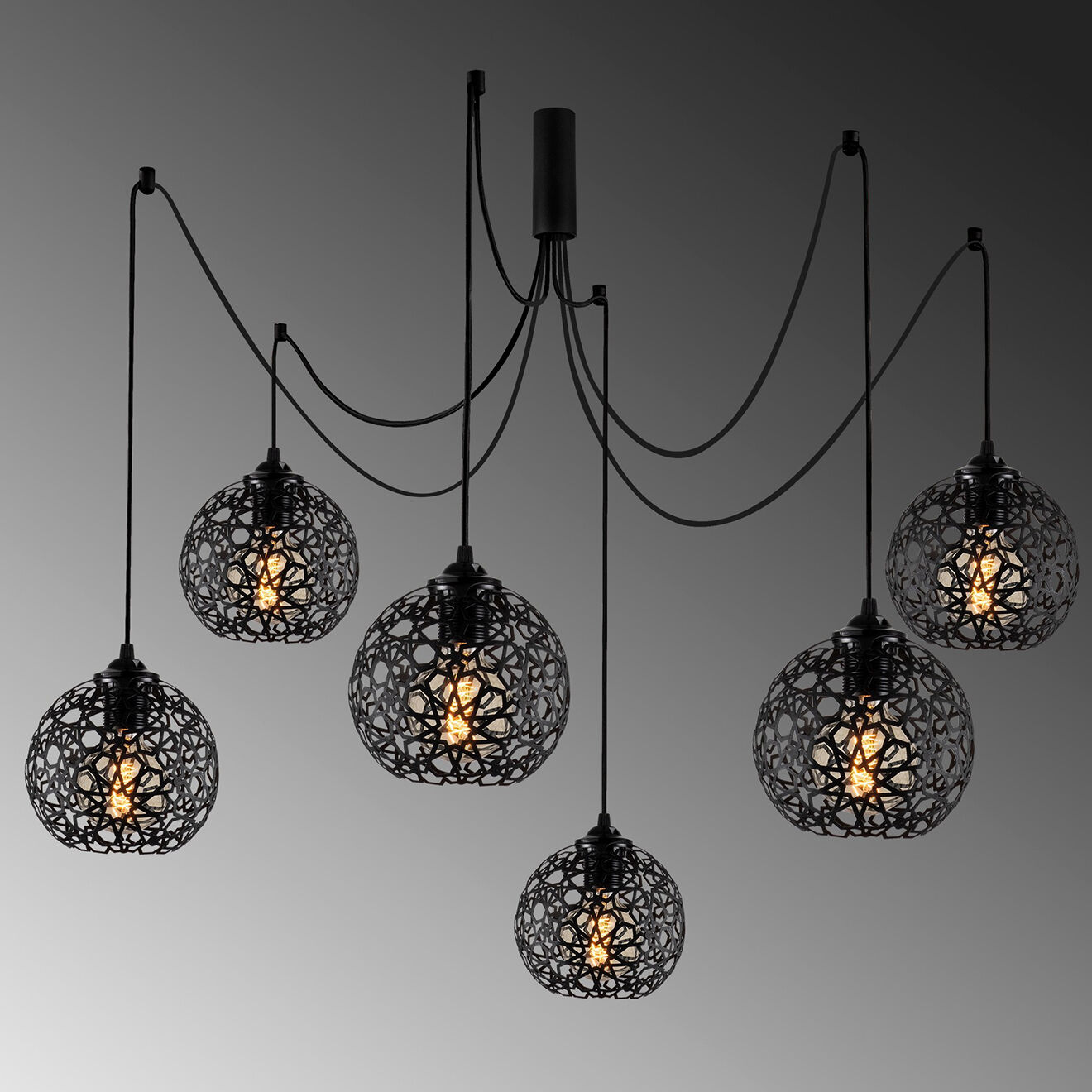 Sheen Suspension Fellini noire - 137x137x107 cm