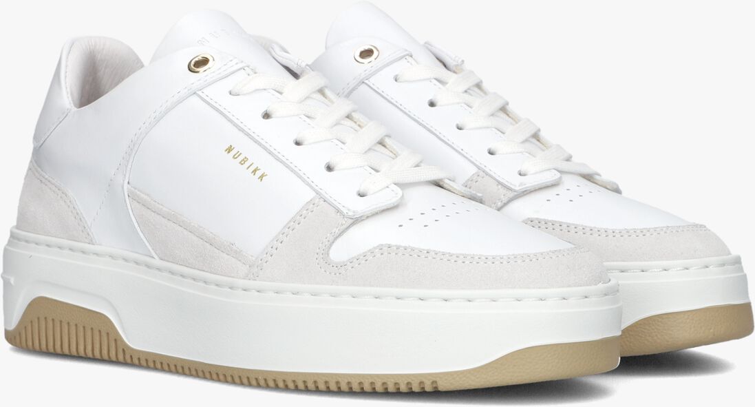 NUBIKK witte nubikk lage sneakers basket court dames