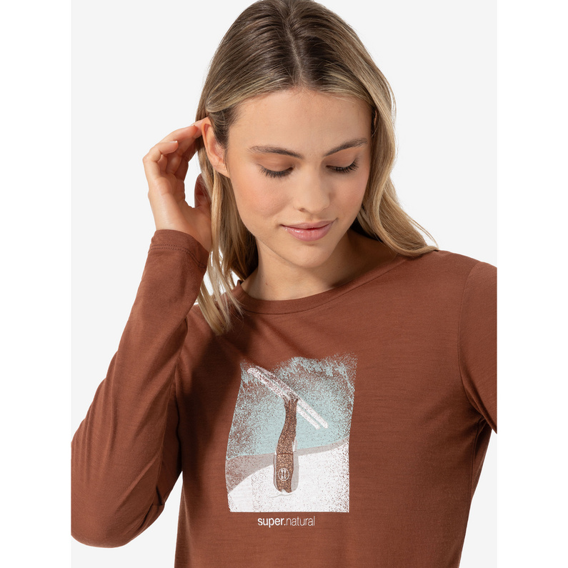 Super.Natural Damen Header Longsleeve