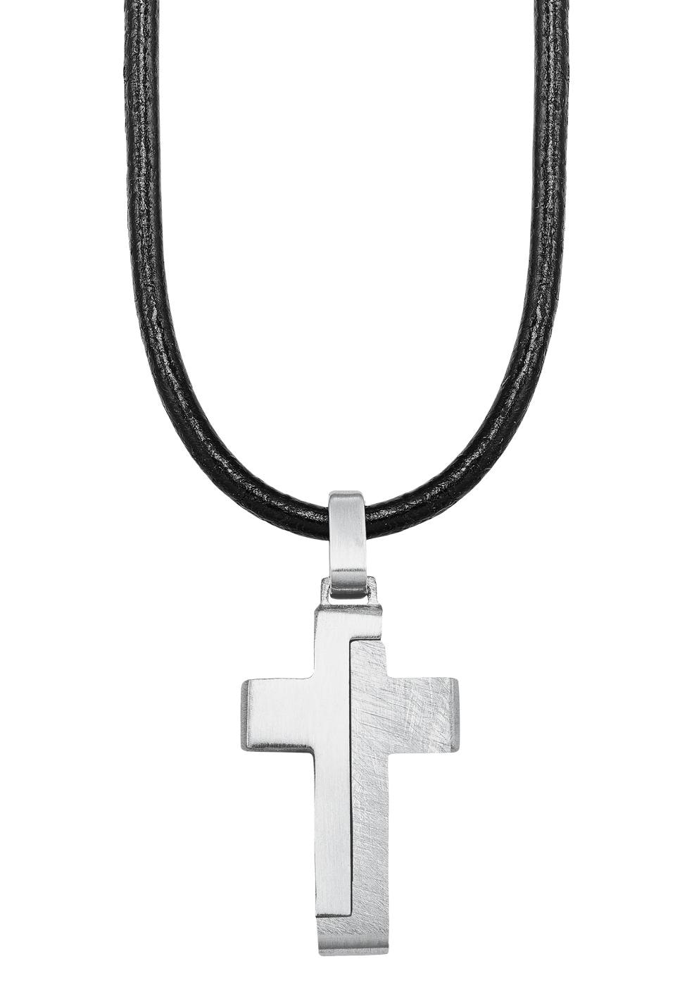 s.Oliver Junior Kette mit Anhänger »Halskette Kreuz«