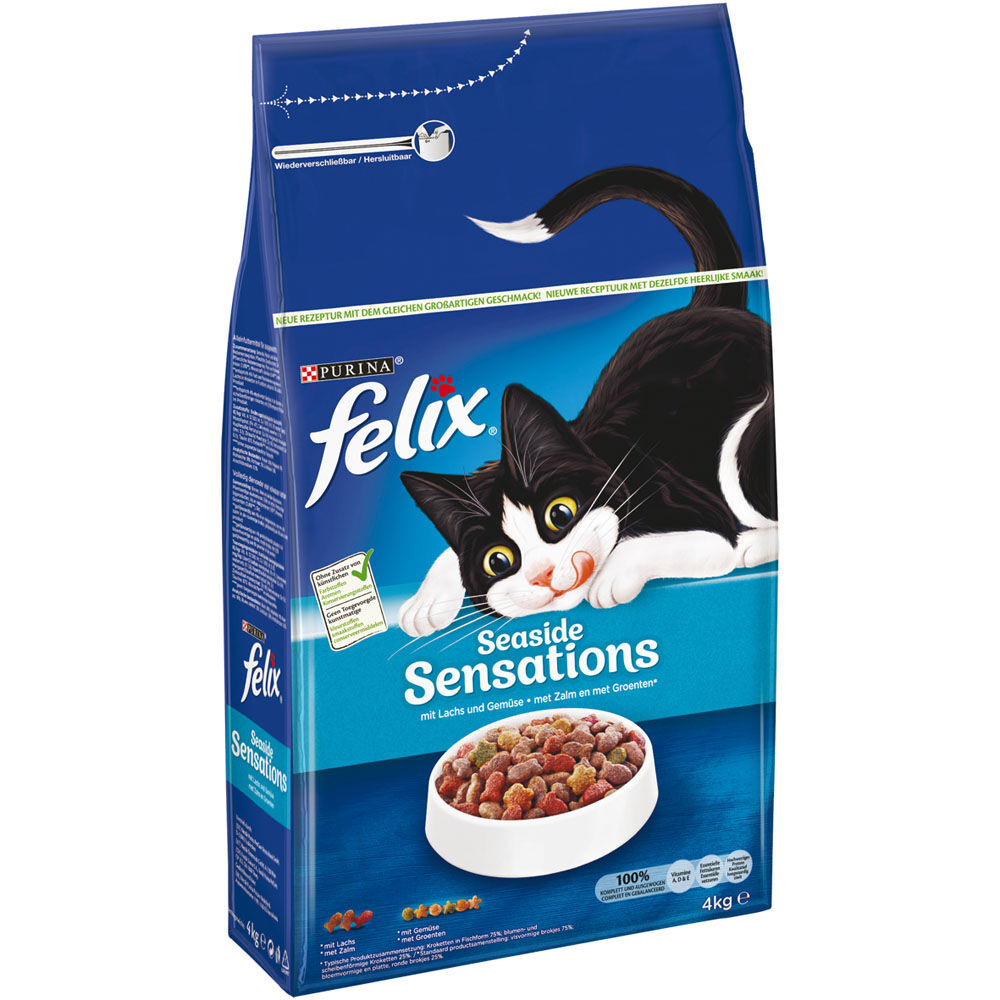 Felix Ocean Sensations - Kattenvoer - 4 Kilogram - vis