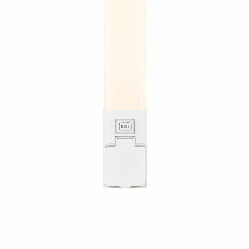 VEGGLAMPE NORDLUX SJAVER LED IP44 HVIT 66 CM