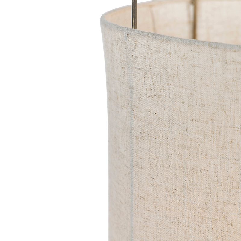 Design vloerlamp beige linnen kap - Rich