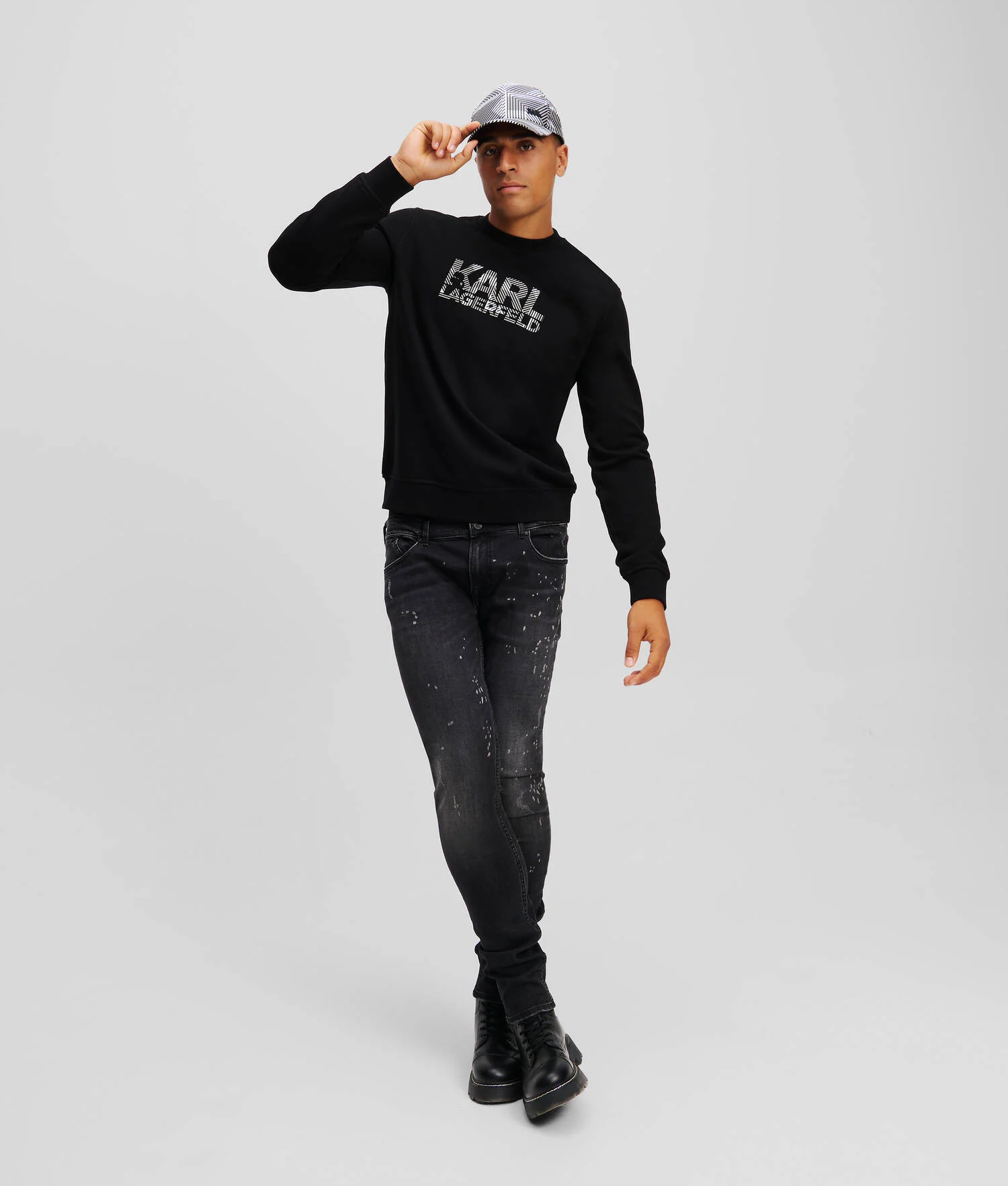 SWEAT-SHIRT LOGO - Noir