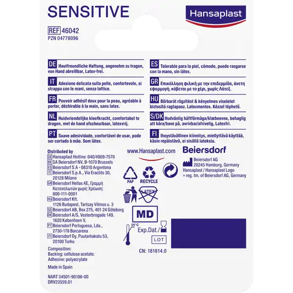 sensitiv Fixierpflaster