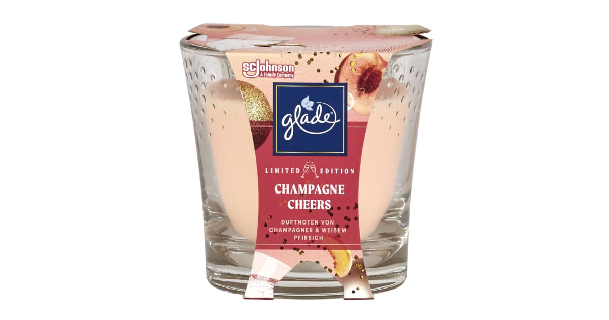 Glade Duftkerze Champagner Cheers