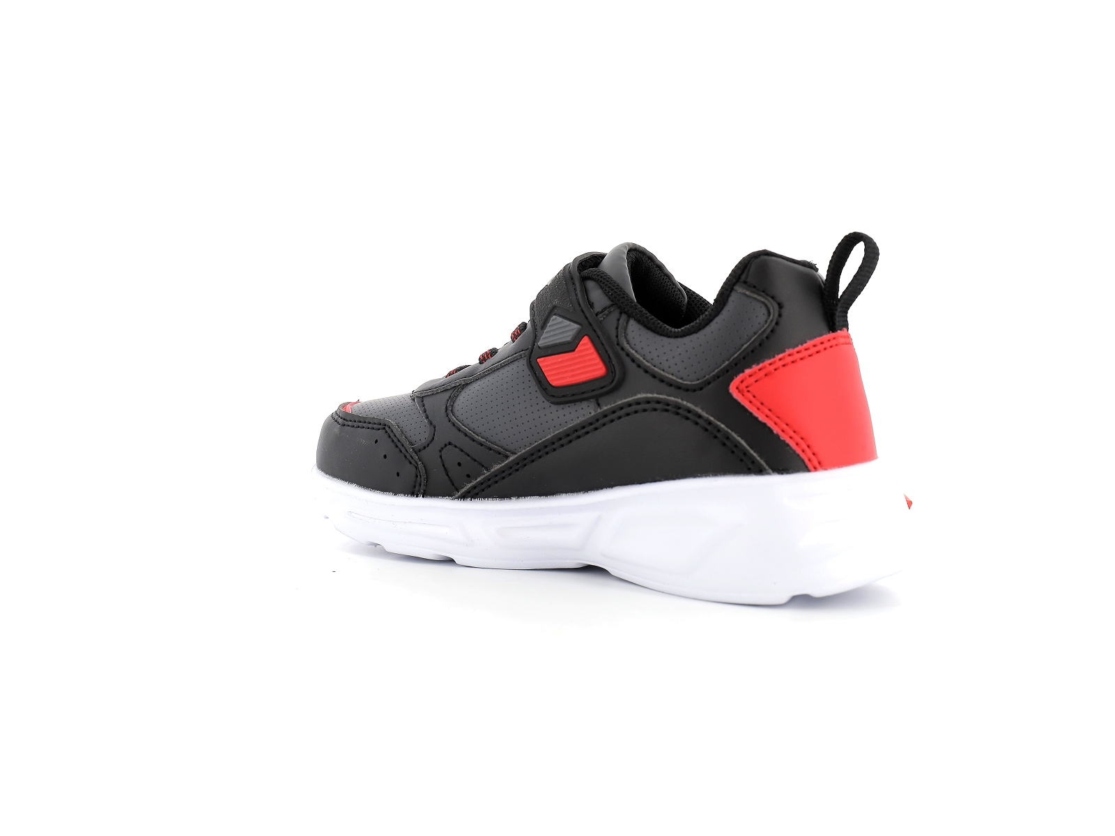 Champion-WAVE B PS S32129 Synthétique Noir Rouge