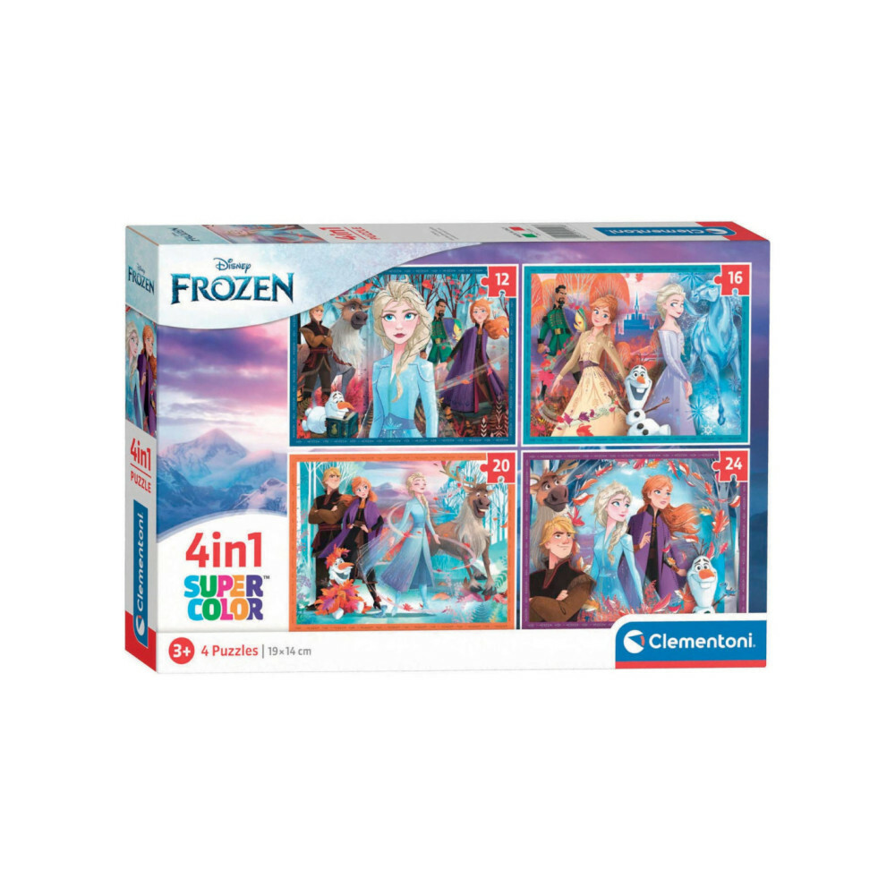 Clementoni Puzzel 4-in-1 Frozen