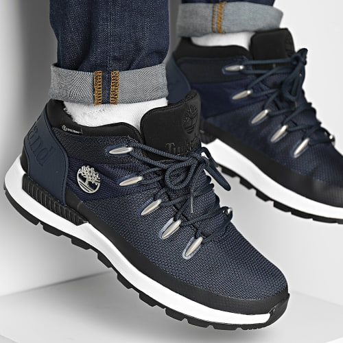 Boots Sprint Trekker Waterproof Mid A2FXT Navy Mesh