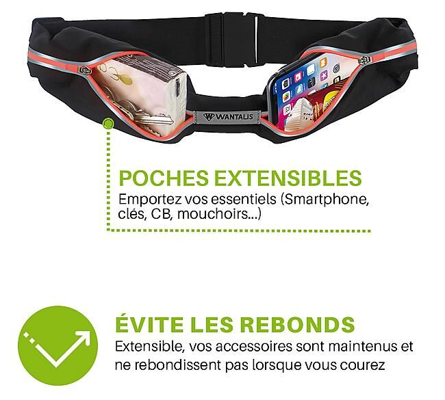 WANTALIS - CEINTURE DOUBLE XTENS