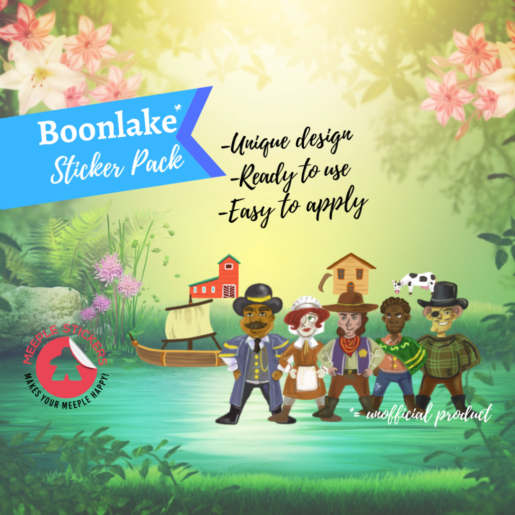 Boonlake - Set d'autocollants