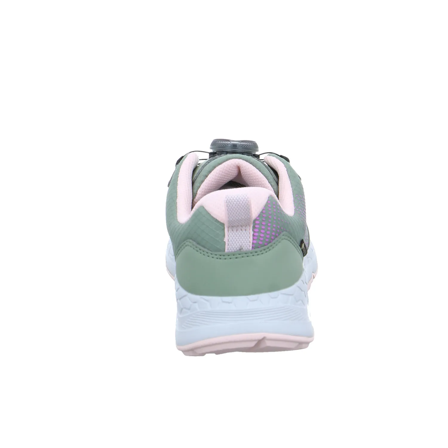 SUPERFIT Mädchen-Halbschuh Klett Pastelgrün Textil  Sneaker