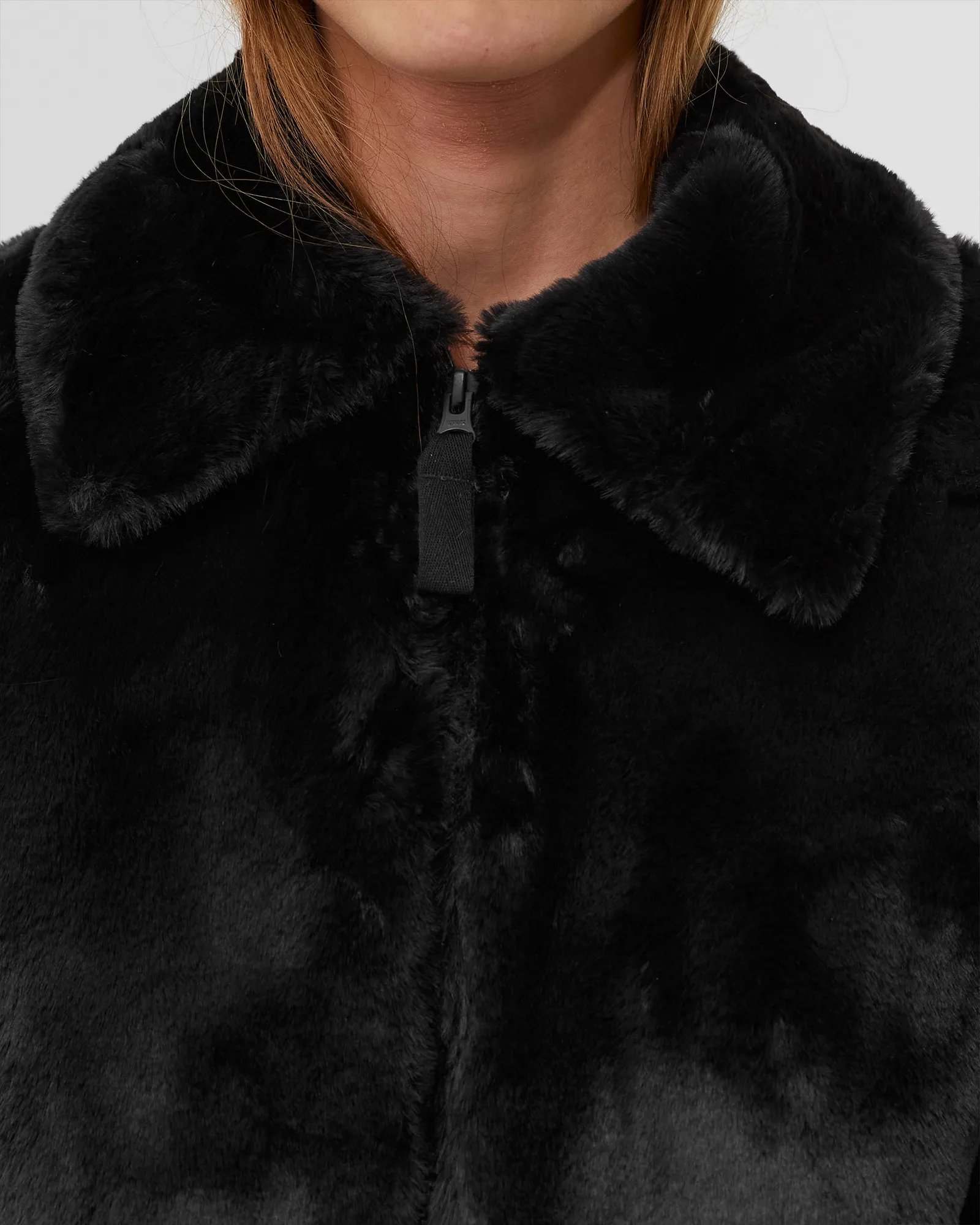 Nike WMNS Plush Faux Fur Long Jacket