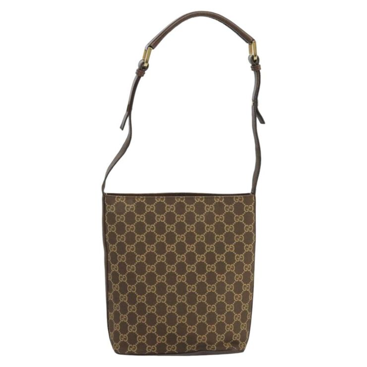 Gucci Vintage Gucci Shoulder Bag Brown