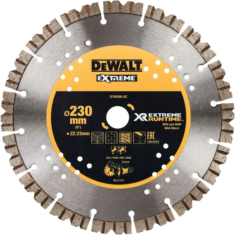 Disque Extreme Runtime pour le béton 230 x 22.2mm