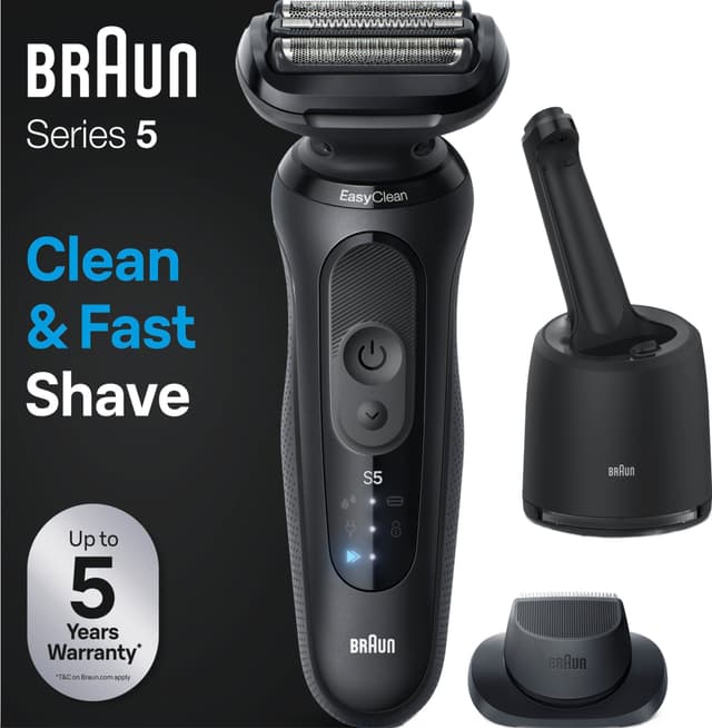 Braun Series 5 barbermaskine 52-N7200CC (sort)