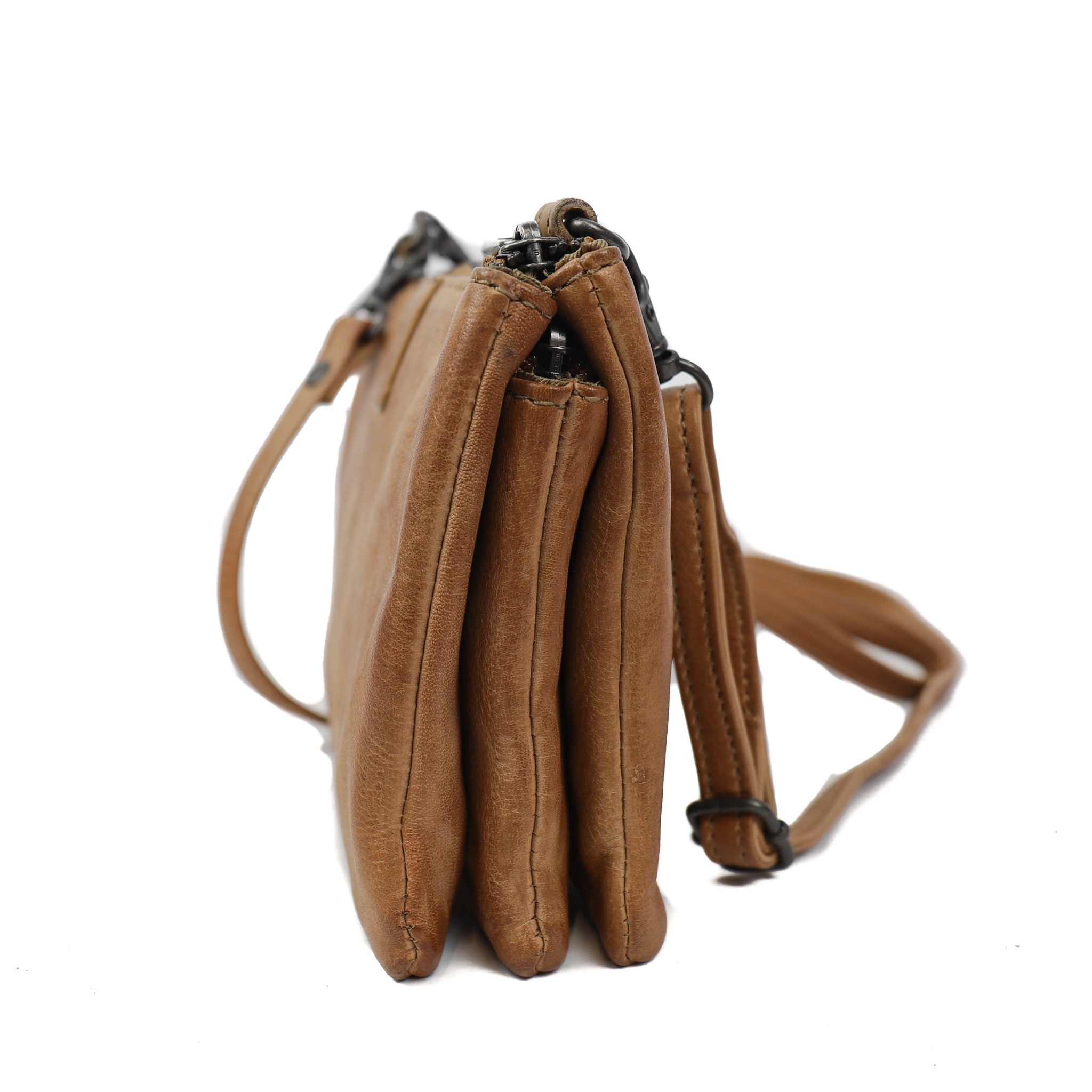 Bear Design Callisto Pelle Portemonneetasje Uma Taupe CP1119