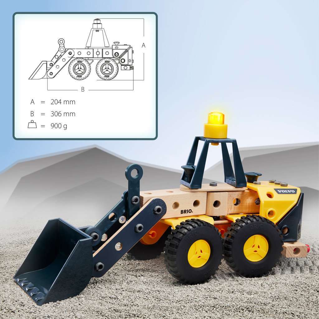 BRIO Spiel Builder Volvo Frontlader