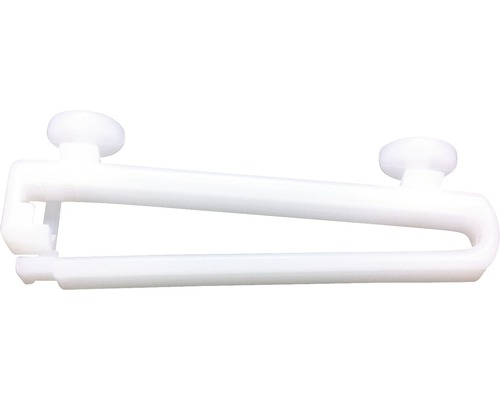 Lusglijders wit 5 cm 10 st.