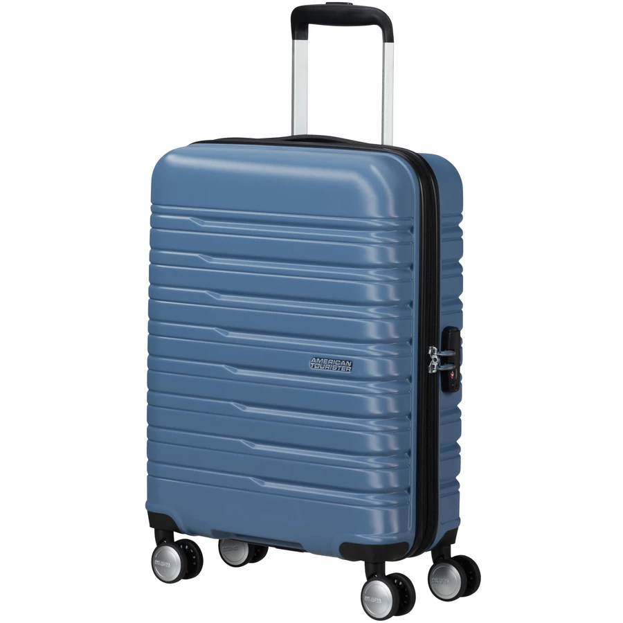 American Tourister Flashline - 4-Rollen Kabinentrolley 55 cm coronet blue