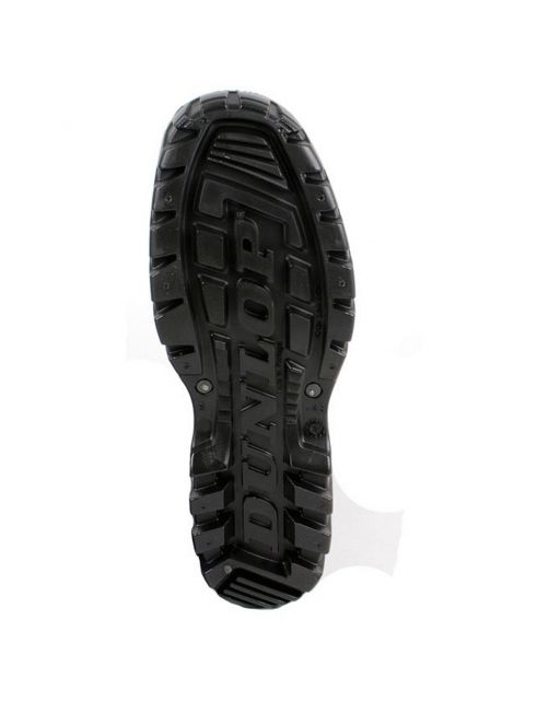 Dunlop Knielaars Pvc Groen&Zwart - Laarzen