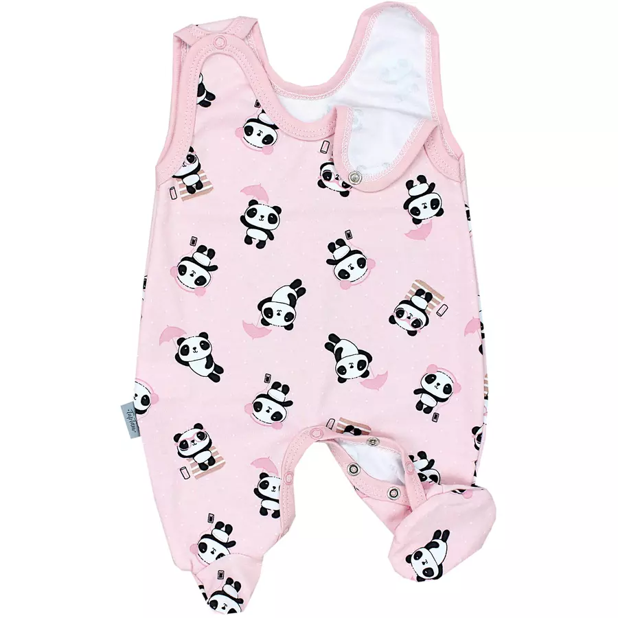TupTam Baby Strampler mit Aufdruck Spruch 5er Pack mintweiß