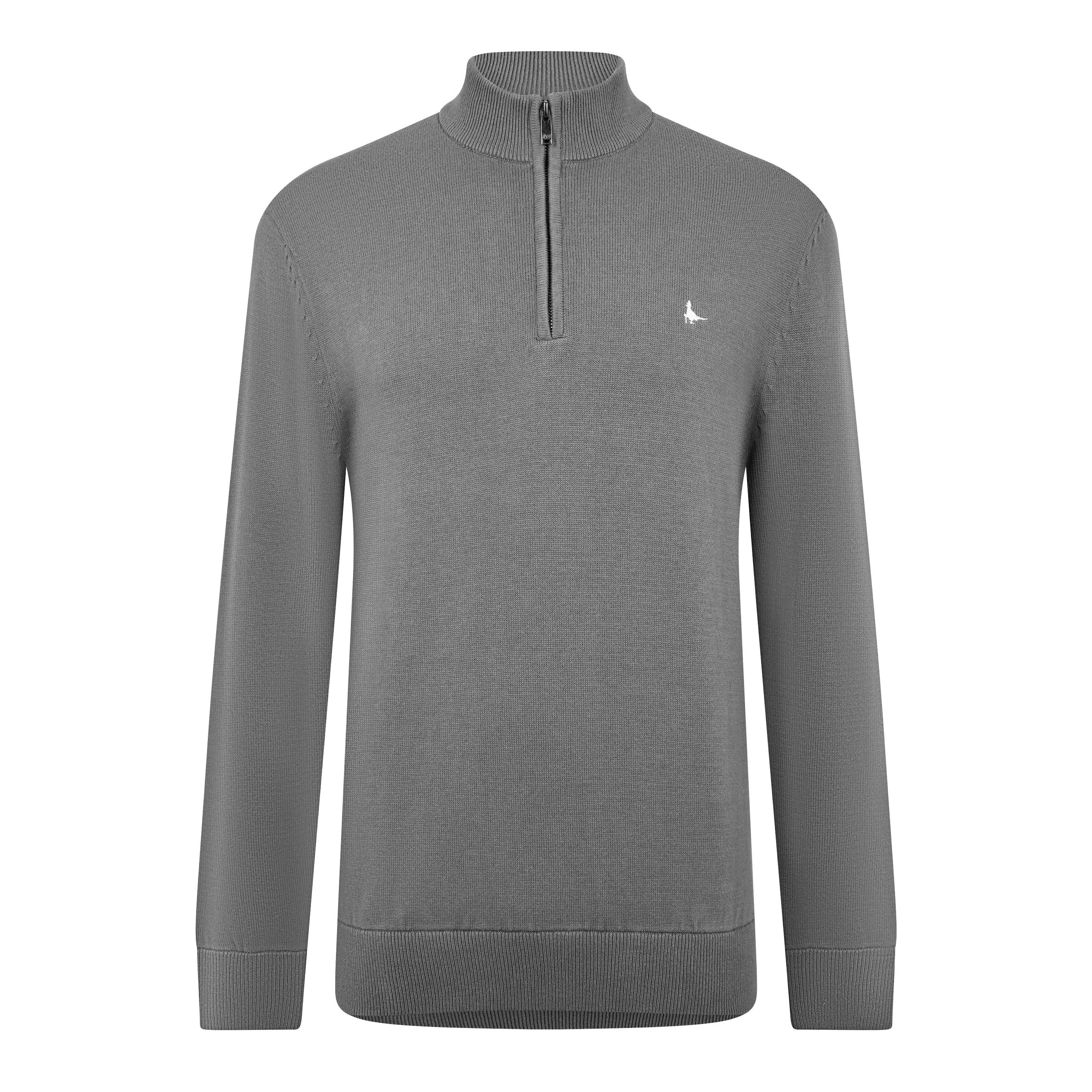 Jack Wills Funnel Neck Half Zip Jumper