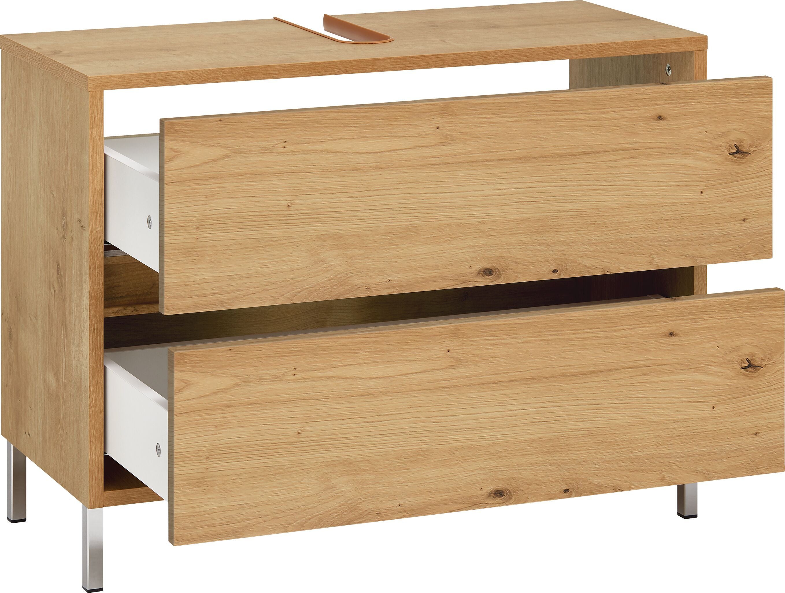 SIERRA Lavaboy - Eiche / B: 80.0 cm x T: 35.0 cm x H: 60.0 cm
