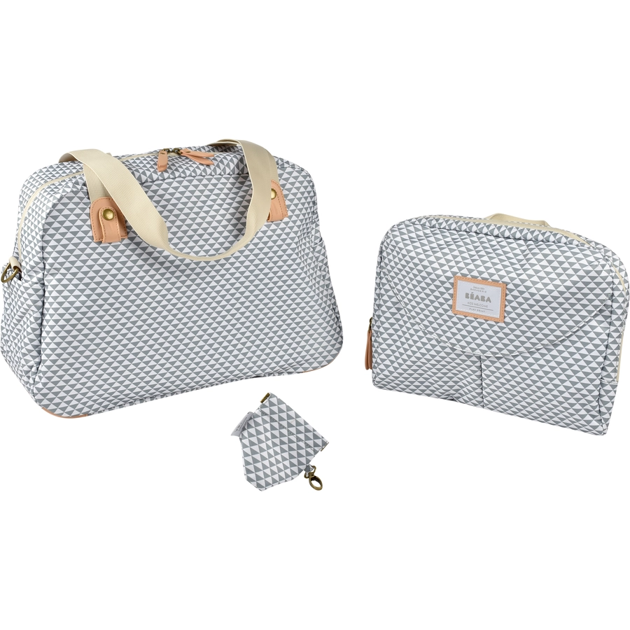BEABA® Wickeltasche Geneva II Play Print Salbeigrün