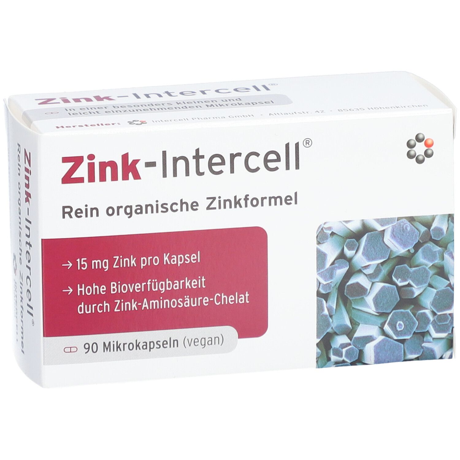 Intercell Zink 90 Kapseln