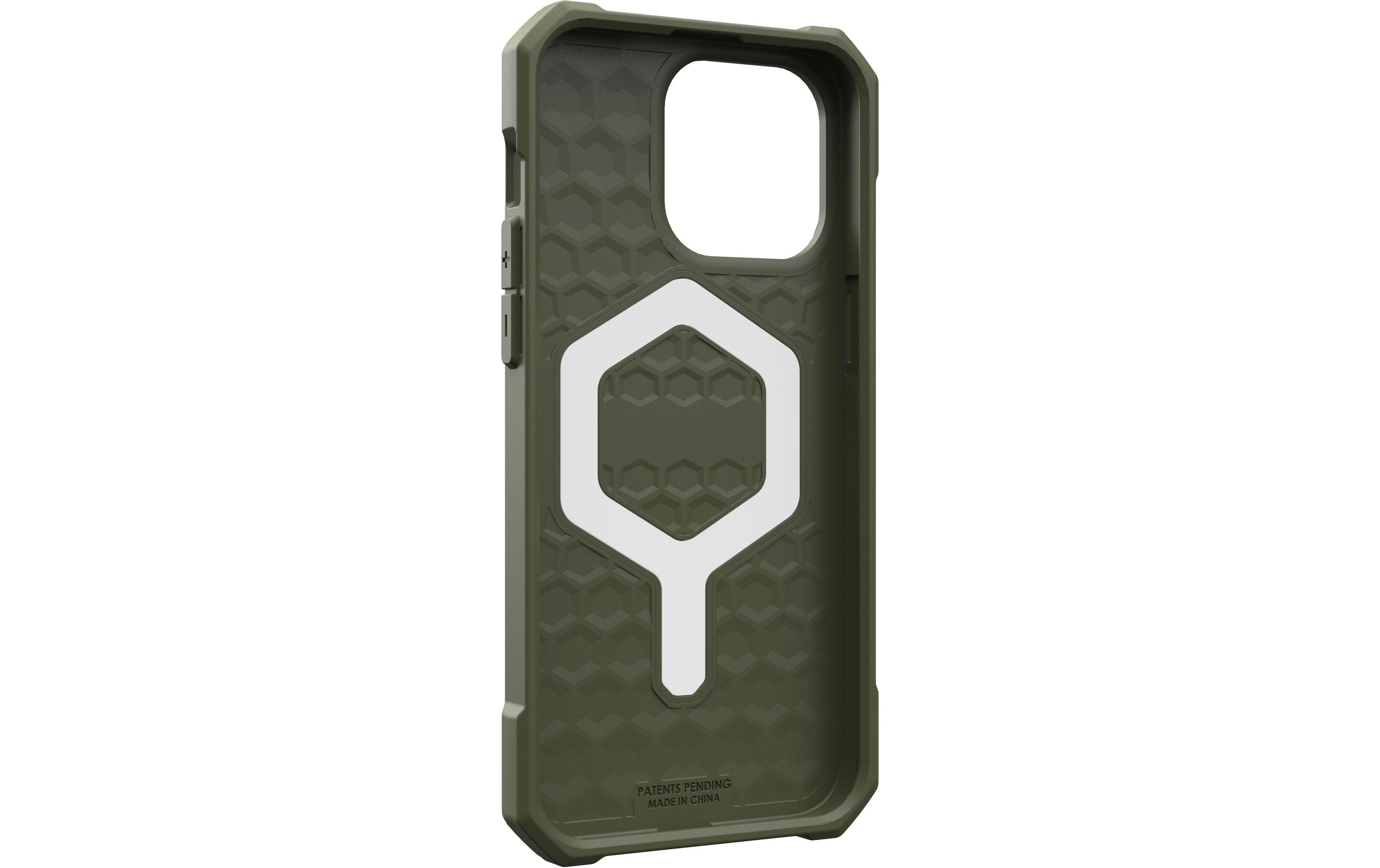 Back Cover Essential Armor iPhone 15 Pro Max OliveSchutzhülle für das Apple iPhone 15 Pro Max