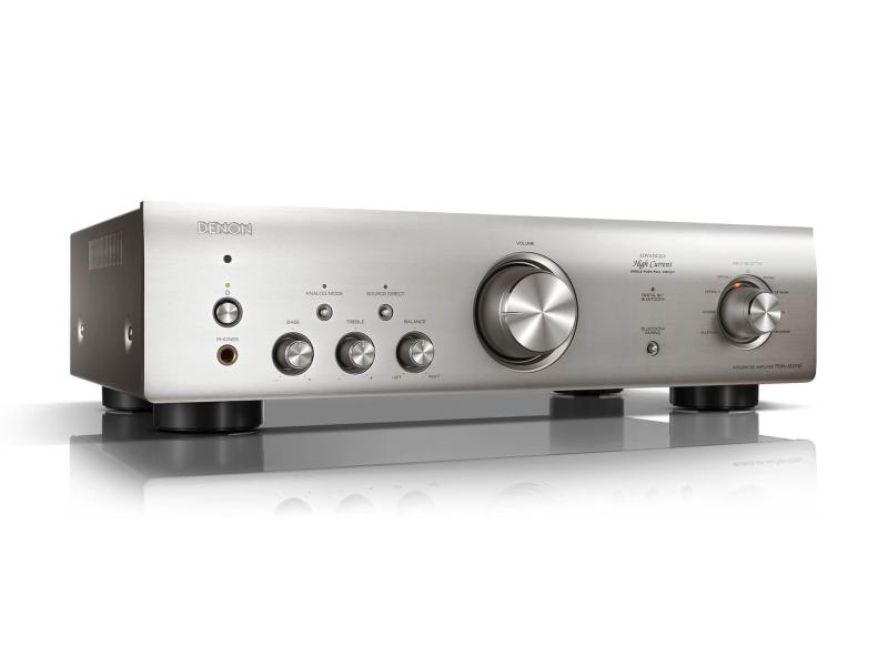 Denon Stereo-Verstärker PMA-600NE Silber Vollverstärker mit 70W Leistung pro Kanal und Bluetooth-Unterstützung