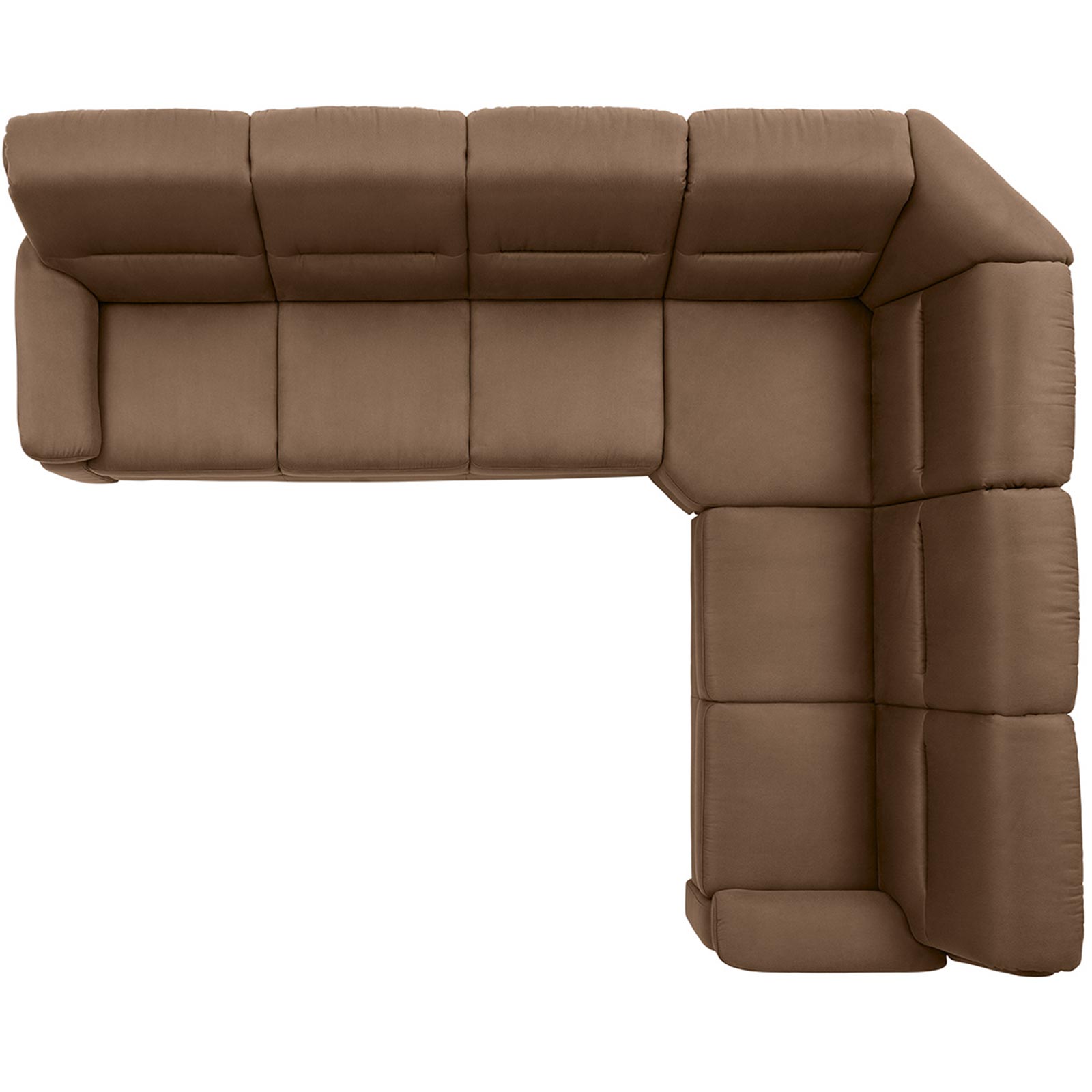 polsterpower Ecksofa - Holiday mandel - Basismodell - rechts