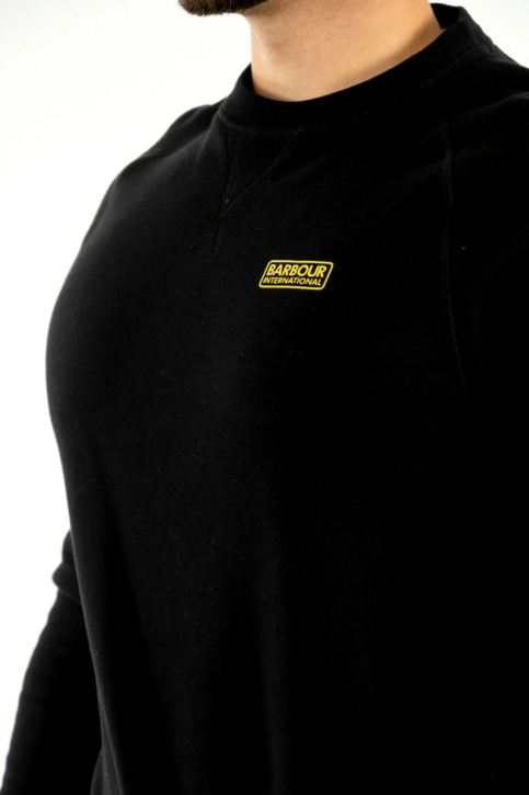sweat barbour intl essential crew sweat bk31 black