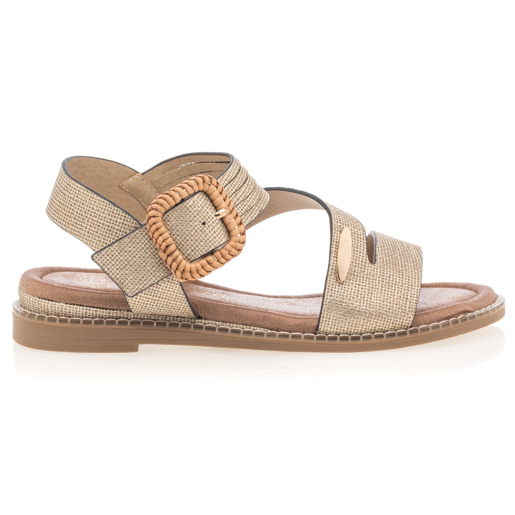 Nu-pieds Femme or